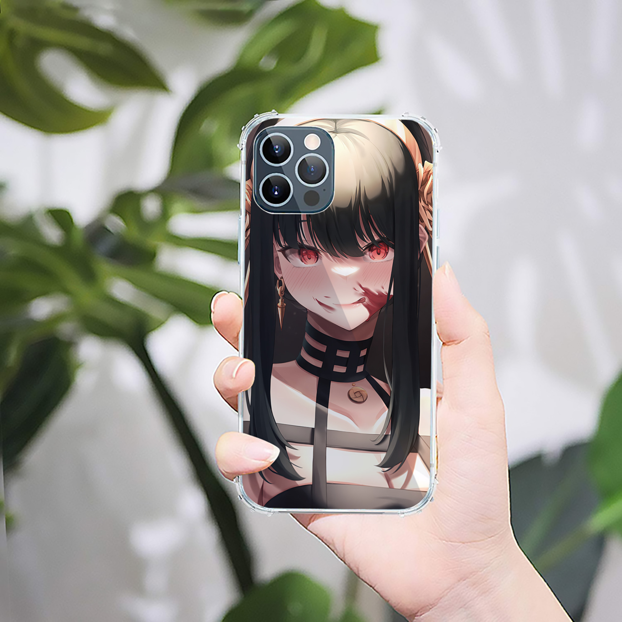（画像用） SPY×FAMILY间谍家家酒 【iPhone 12シリーズ対応】透明スマホケース（クリアソフトケース）